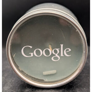 Google Branded Promo Candle – Metal Tin, Unused, Tech Collectible